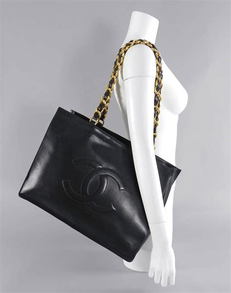 chanel personal shopper tote|chanel large shopping tote price.